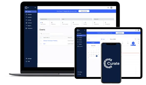 Curate works on any device
